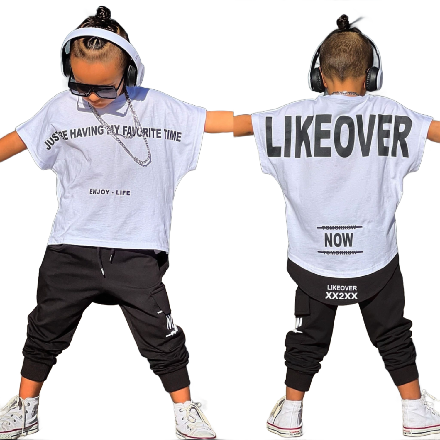 Like Over Boys Jogger Set-3