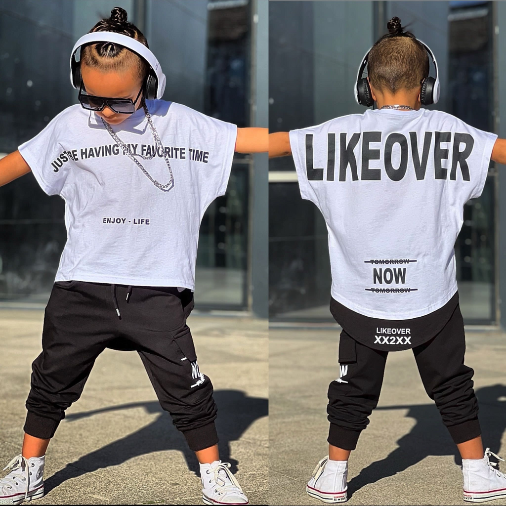 Like Over Boys Jogger Set-2