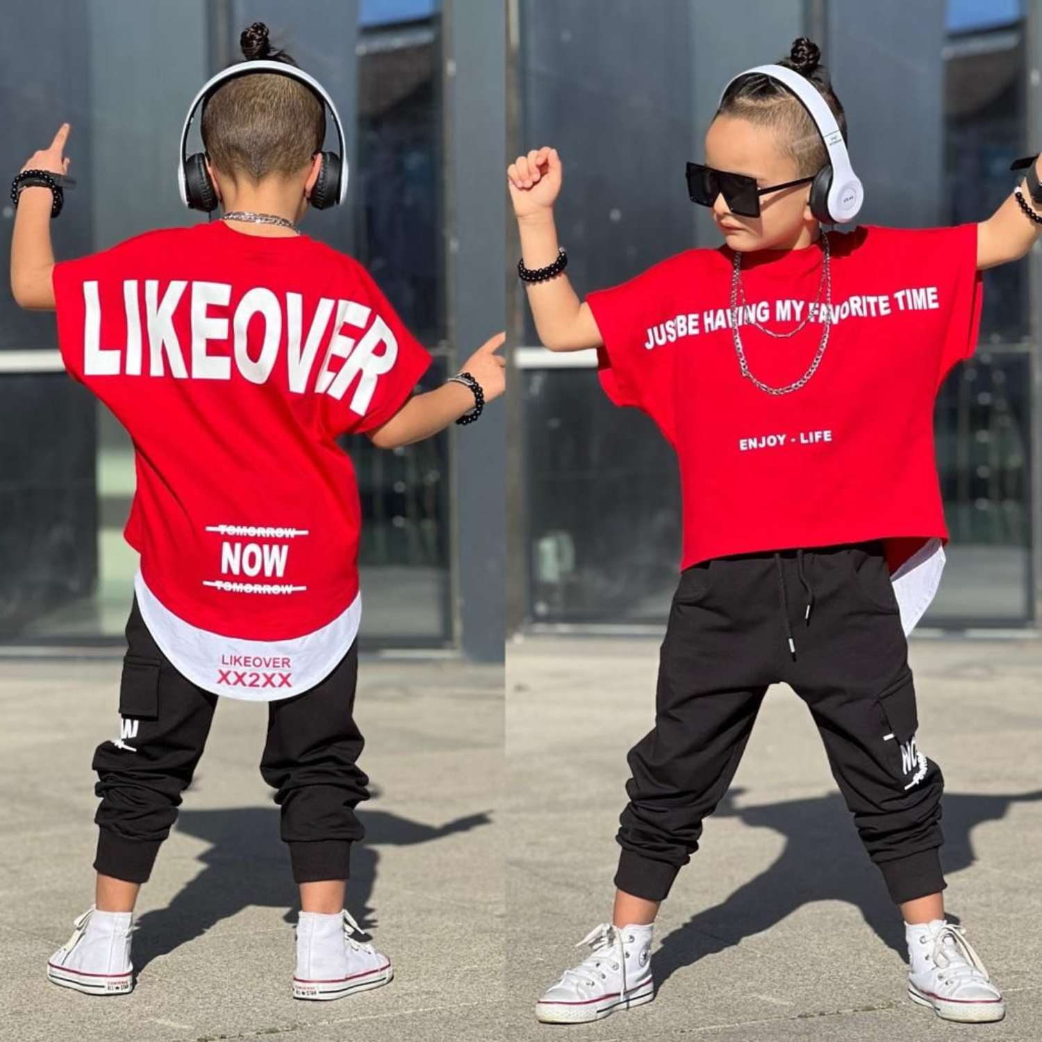 Like Over Boys Jogger Set-1
