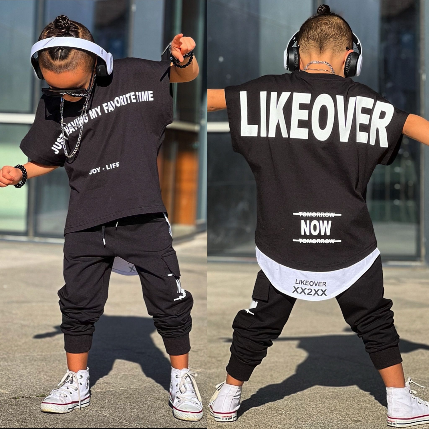 Like Over Boys Jogger Set-0