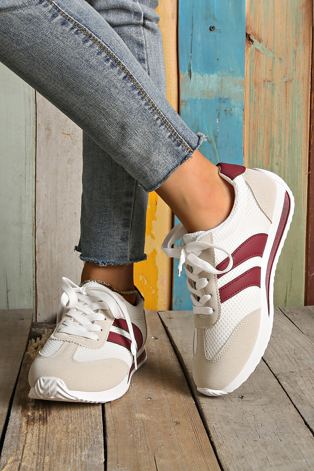 Karter Breathable Lace-up Sneakers-2