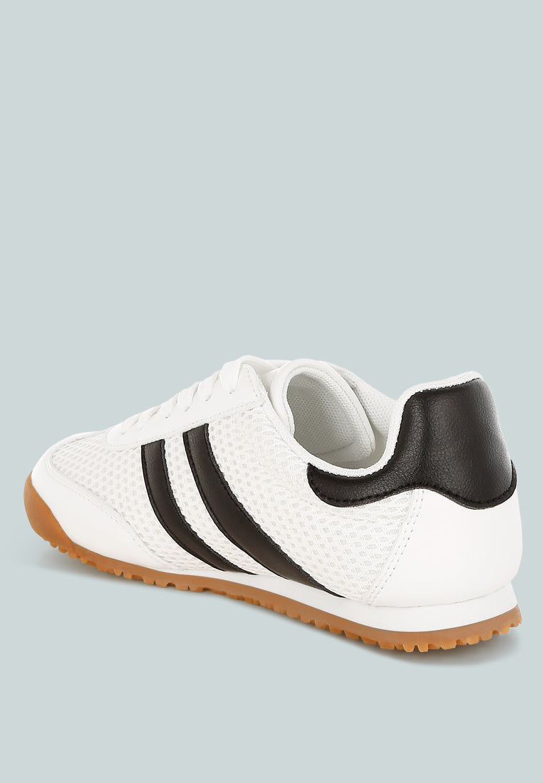 Women's Casual Lace-up Sneakers - Confortable Everyday Shoes