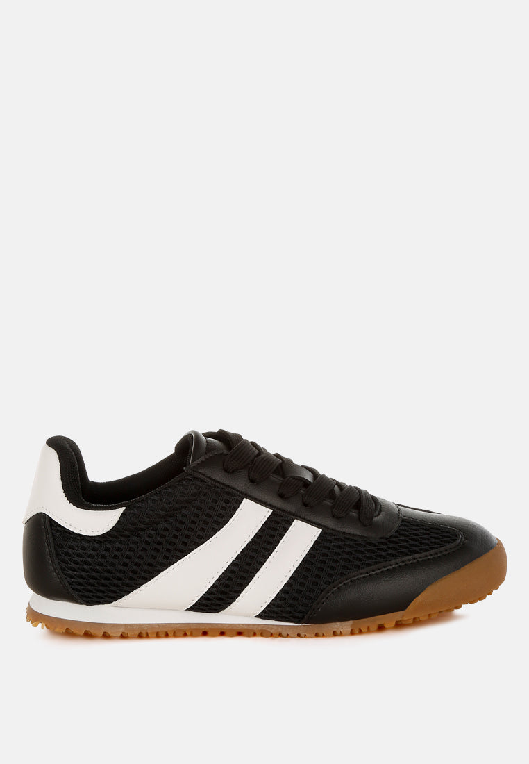 Women's Casual Lace-up Sneakers - Confortable Everyday Shoes